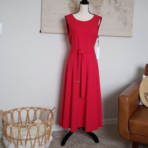 Red Dress by Calvin Klein